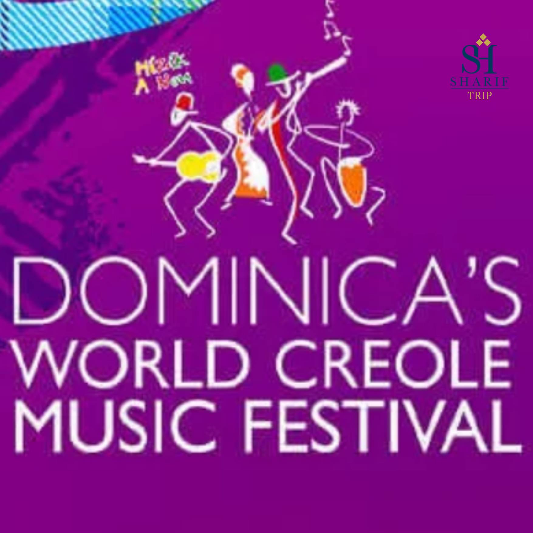 ارائه بلیط رایگان برای جشنواره جهانی موسیقی کریول دومینیکا